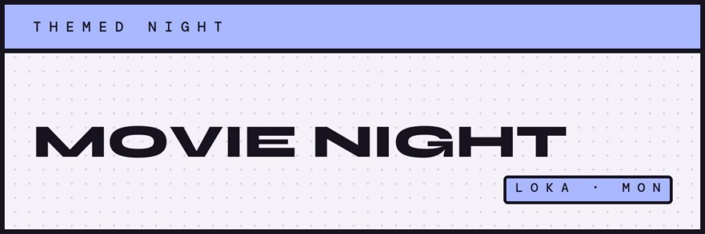 Movie Night - placeholder tile, photo coming