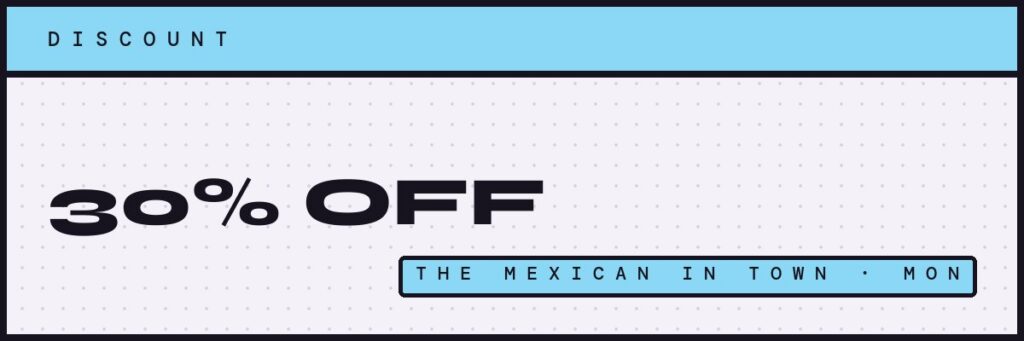 30% Off Burritos - placeholder tile, photo coming